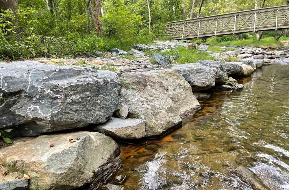 Stream Restoration & Bridge Installation